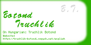 botond truchlik business card
